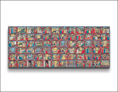 Queen Sheba and Solomon art