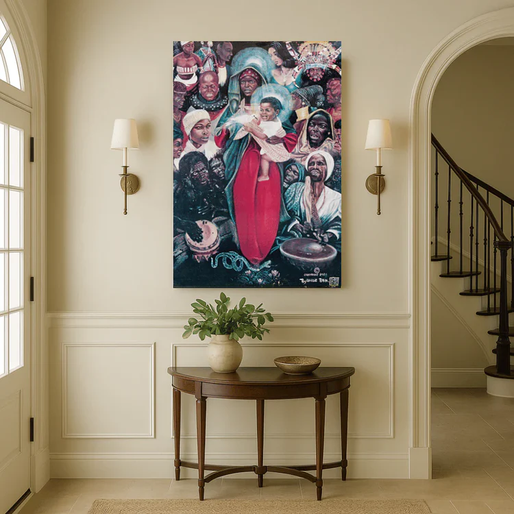 The Rise of the Black Madonna in Modern Canvas Art
