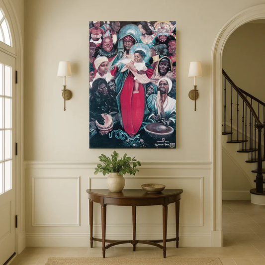 The Rise of the Black Madonna in Modern Canvas Art