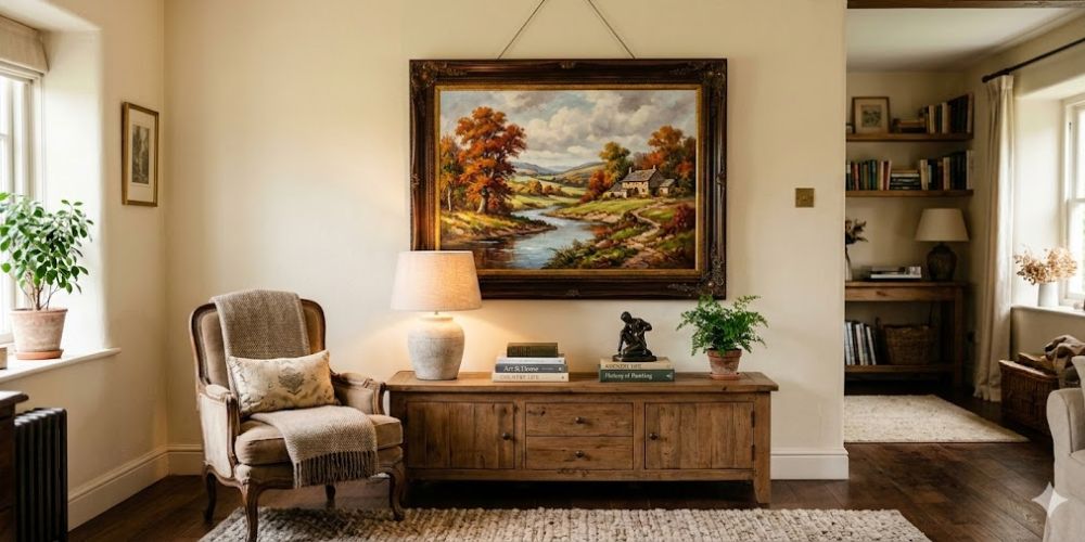 How Large African American Art Transforms Living Rooms
