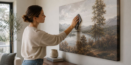 How to Clean Canvas Wall Art Without Damaging It