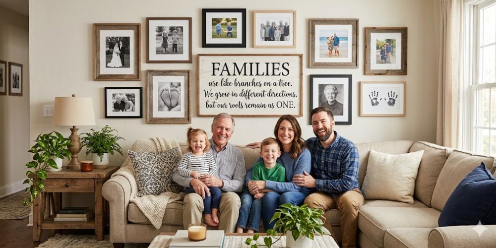 Family Picture Wall Ideas