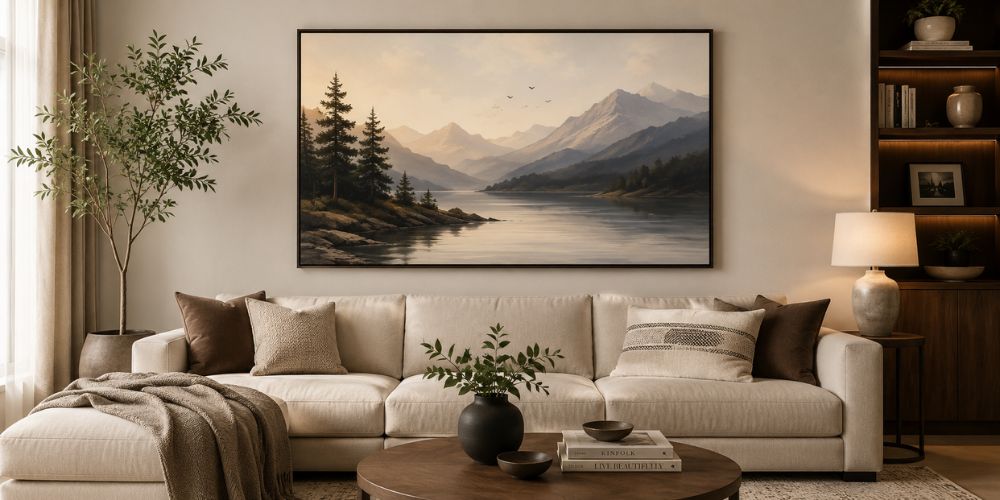 How To Choose Wall Art For The Living Room?