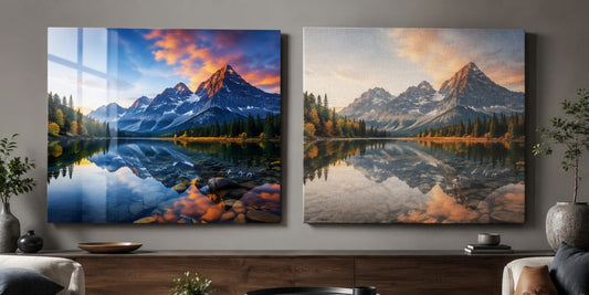 Metal Prints vs Canvas: Which Wall Art Finish Is Best for Your Home