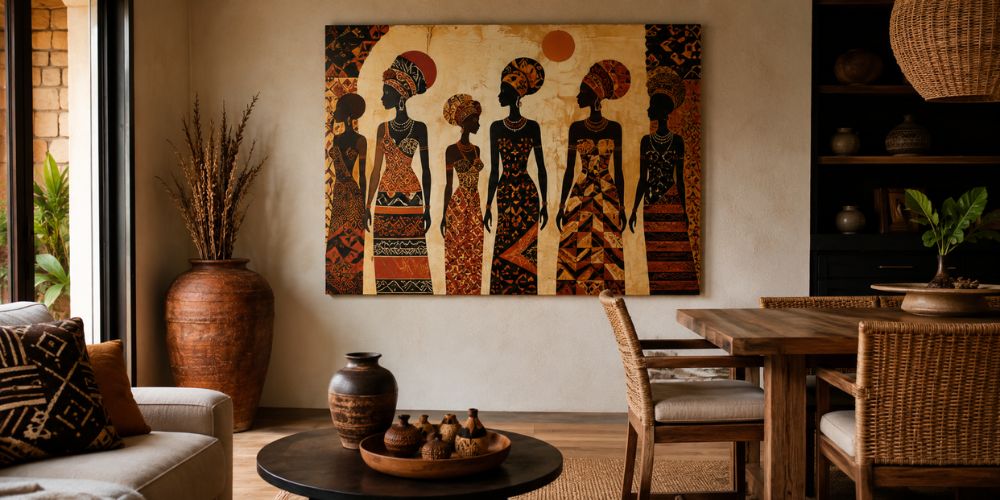 Traditional African Wall Art: Creating a Warm and Cultural Home