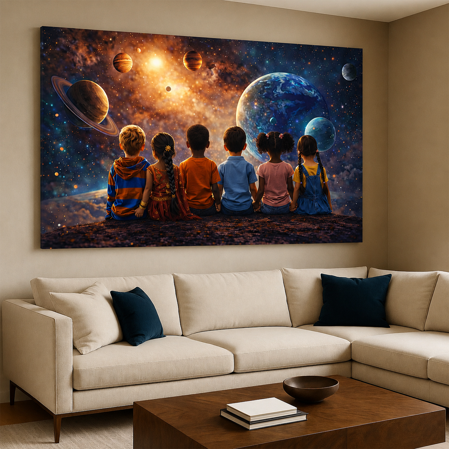 Best Friend Forever In The Whole Wide World Canvas Art