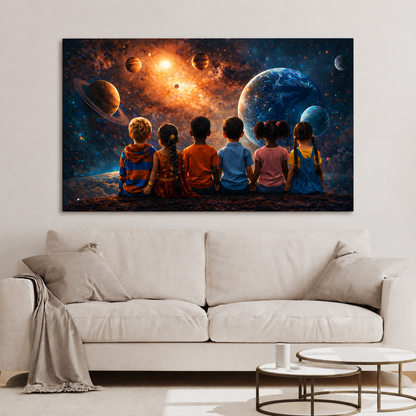 Best Friend Forever In The Whole Wide World Canvas Art
