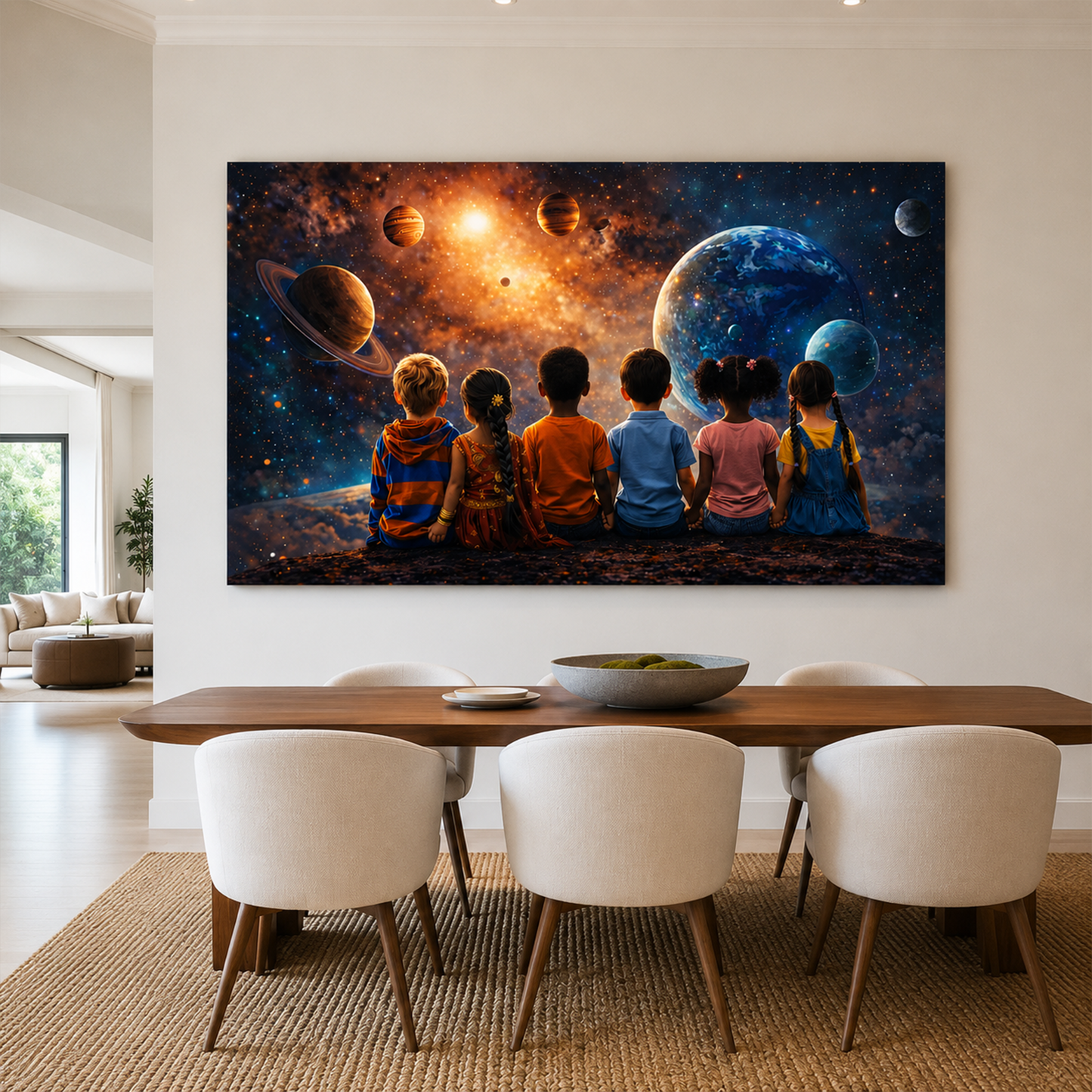 Best Friend Forever In The Whole Wide World Canvas Art