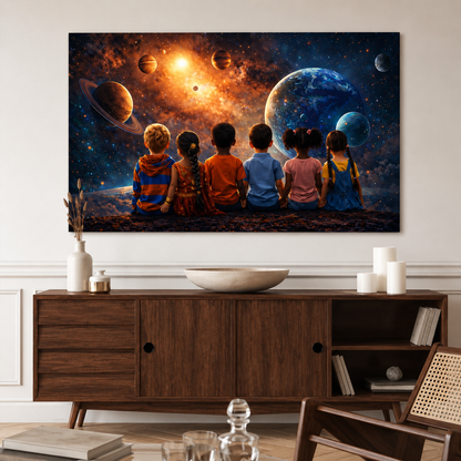 Best Friend Forever In The Whole Wide World Canvas Art