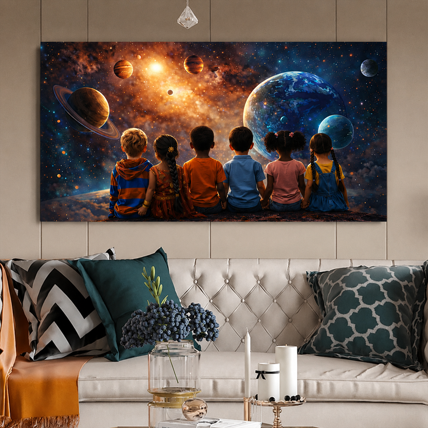 Best Friend Forever In The Whole Wide World Canvas Art