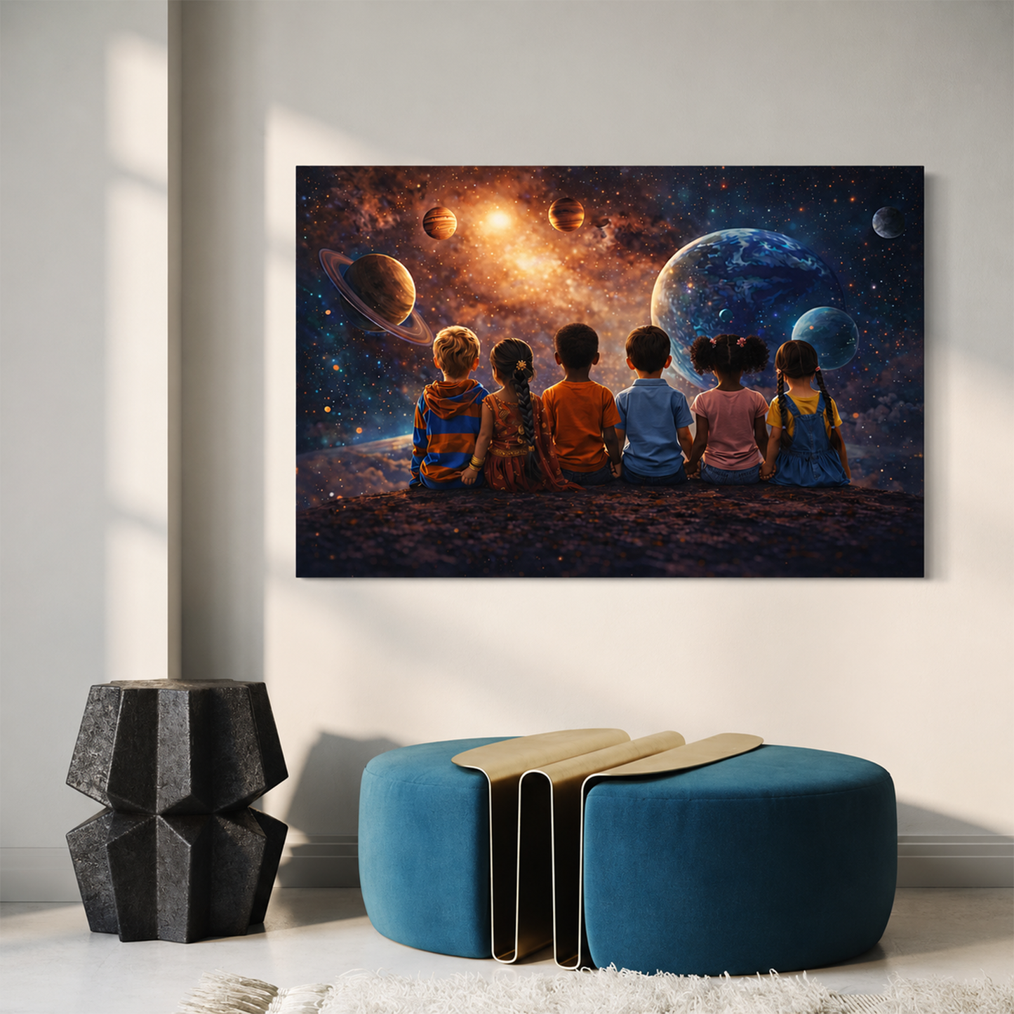 Best Friend Forever In The Whole Wide World Canvas Art
