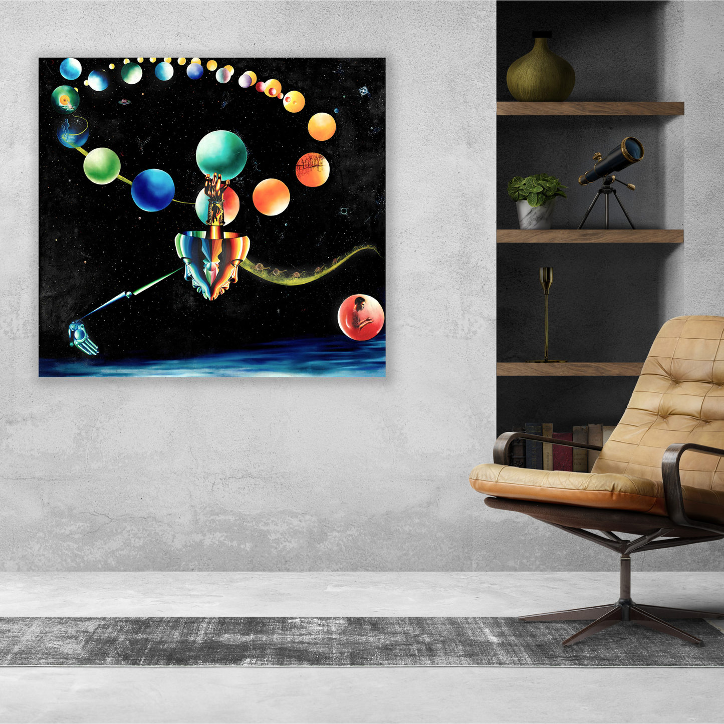 The Journey — A Museum-Quality Portal Into the Cosmic Psyche