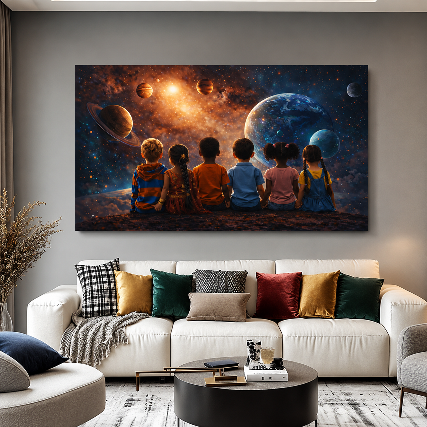 Best Friend Forever In The Whole Wide World Canvas Art