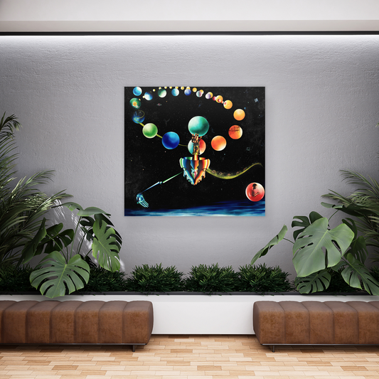 The Journey Abstract Canvas