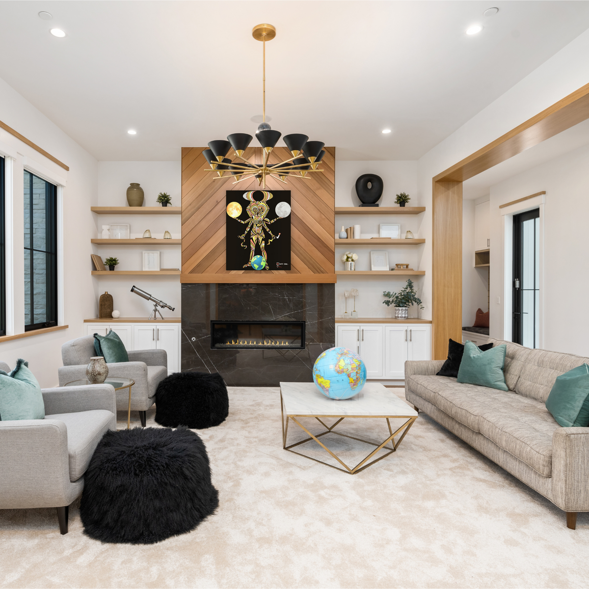 The Naked Anatomy of Hate Art Canvas