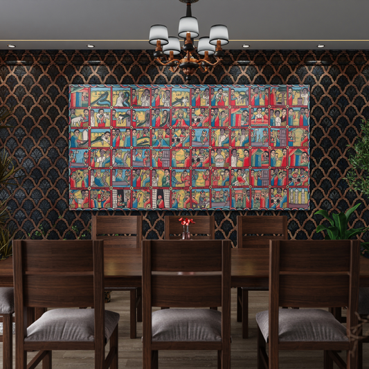 Queen of Sheba & King Solomon Canvas Art