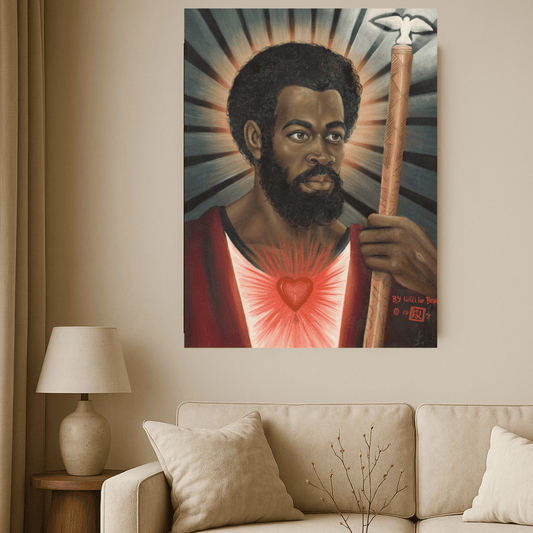 Black Messiah Canvas Art