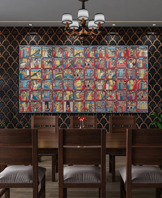 Queen of Sheba & King Solomon Canvas Print